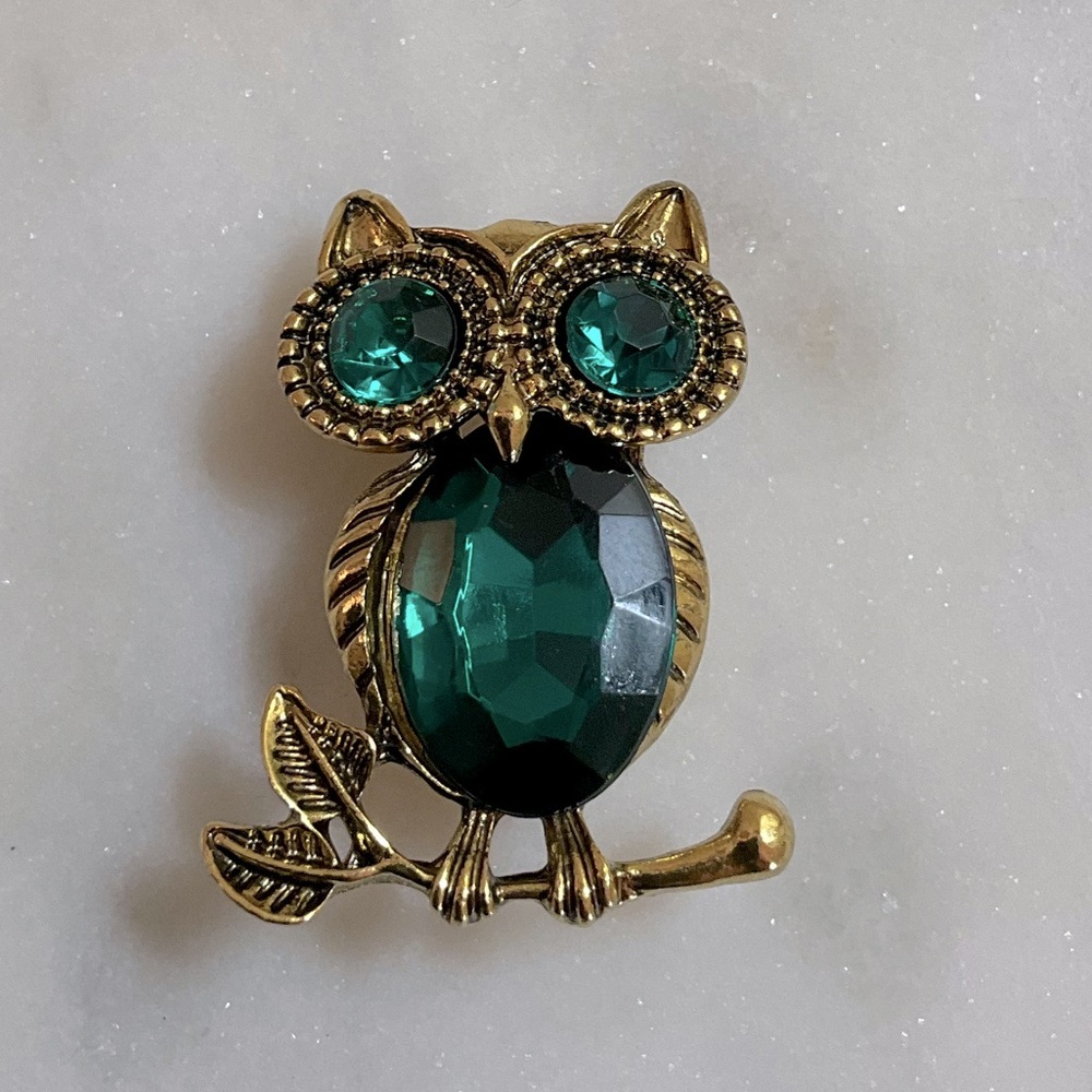 Owl Brooch